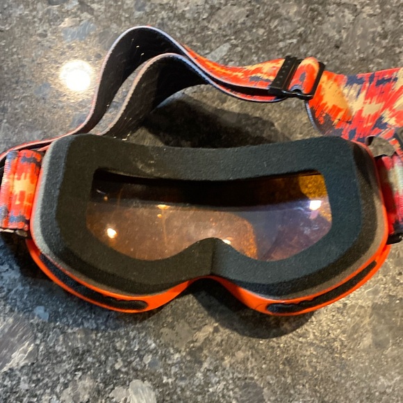 Hurley Ski Snowboard Winter Snow Goggles Adult Unisex Orange - Picture 4 of 8